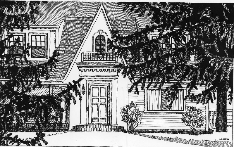 80's Drawing, President's House