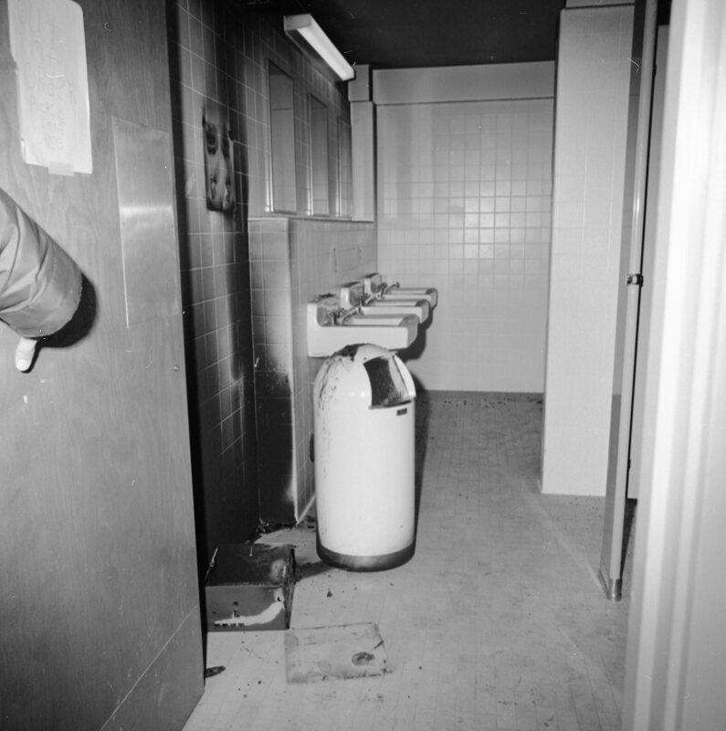 1970 Fire Damage, Bathroom 06
