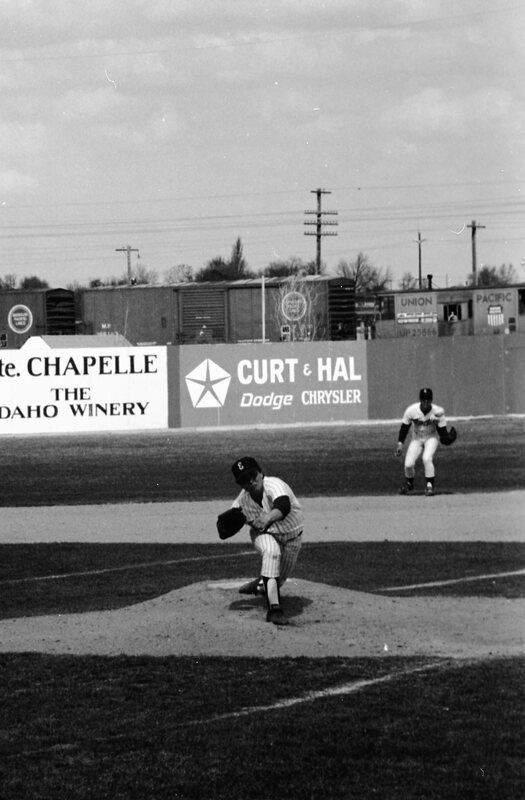 1987 Baseball Game in Caldwell, Idaho, Action 07