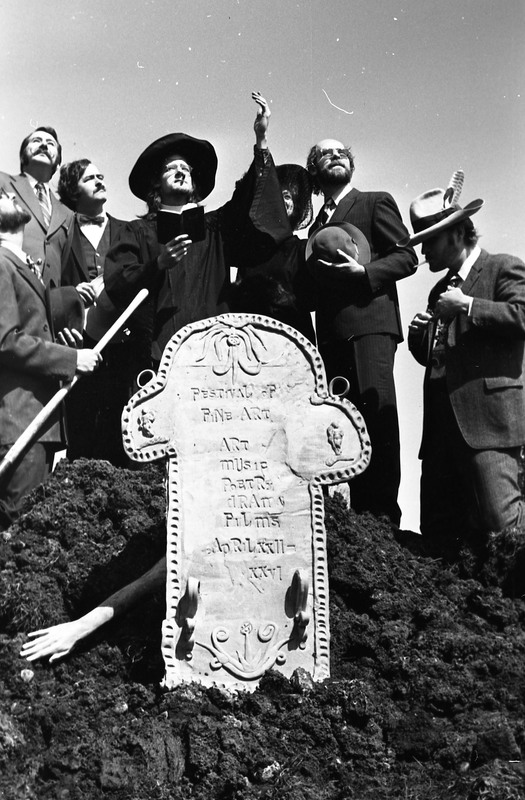 1974 Employees, Mock Funeral 18