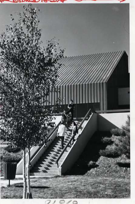 1977 Hoke Hall Stairs