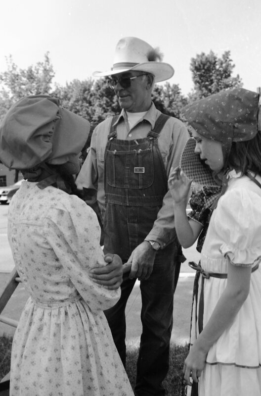 1987 Ackerman Elementary School, Pioneer Days, Farmer 06