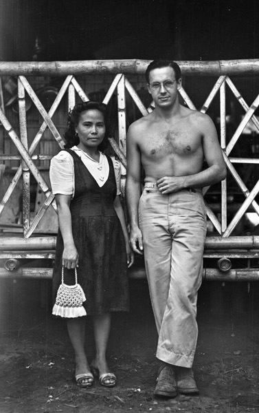 Fred Hill with Filipino Friend