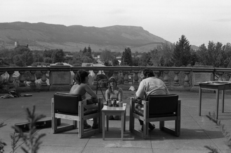 1977 Students, Paperwork Outdoors 06
