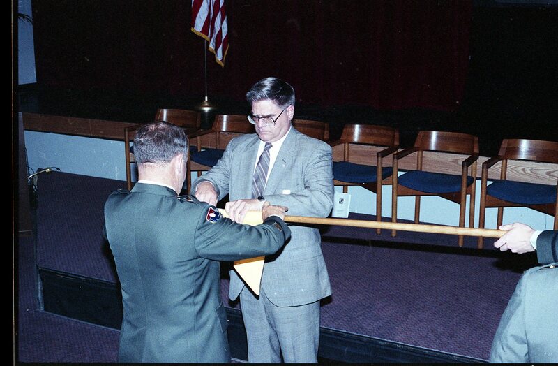 1991 ROTC Ceremony, Flags 04