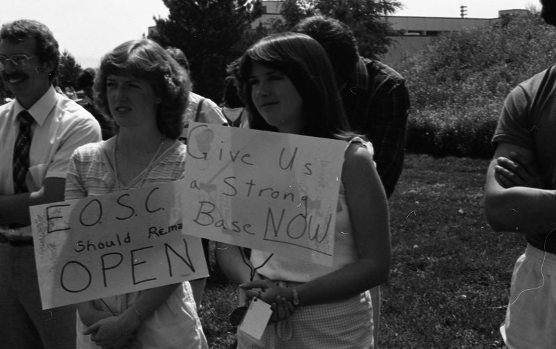 1981 Students, Protest Rally 05