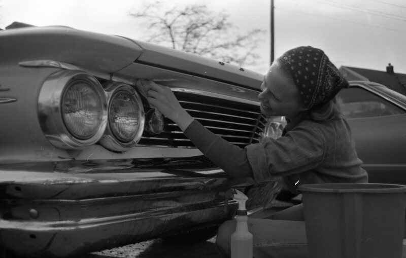 1978 Students, Car Washing 05