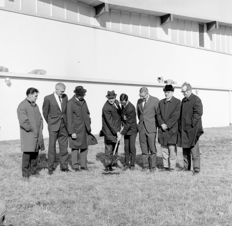 1969 Quinn Coliseum Ground Breaking