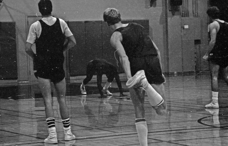 1985 Basketball Practice 04