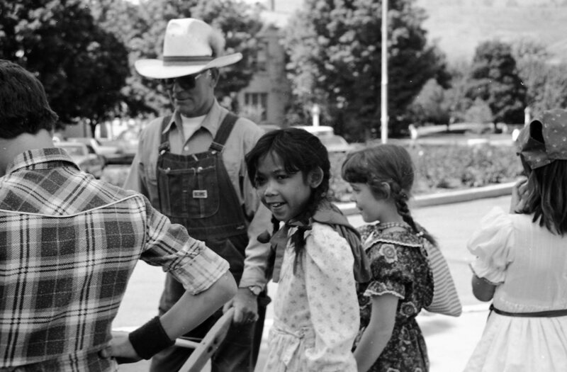 1987 Ackerman Elementary School, Pioneer Days, Farmer 08