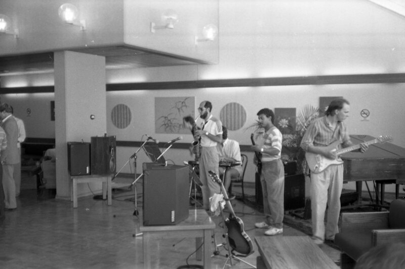 1988 Loso Hall, Groundbreaking Ceremony, Reception Band 02