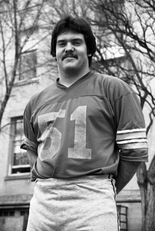 1984 Football Player, Unidentified 02