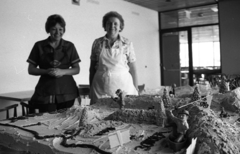 1985 Chancellor Visit, Cake 03