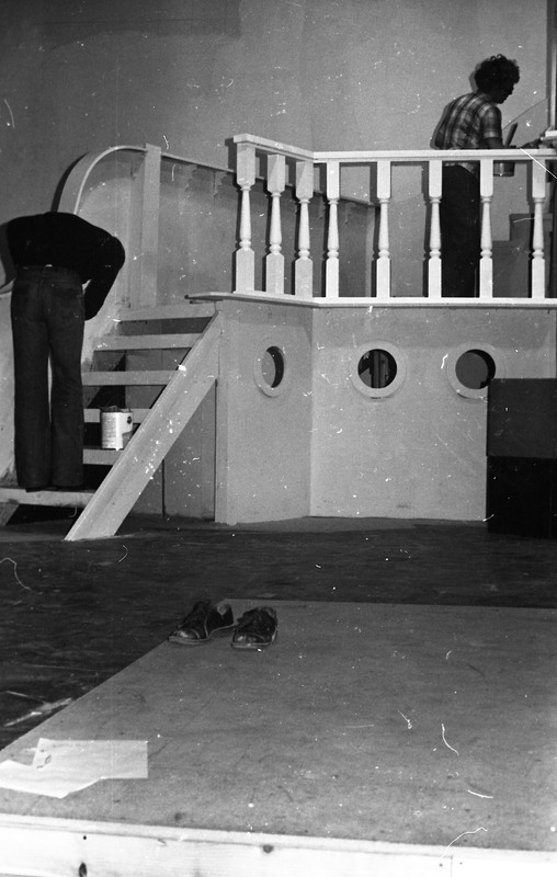 1985 Theater, H.M.S. Pinafore Set Painting 05
