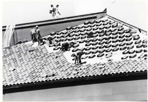 1989 Loso Hall Construction, Roof 12
