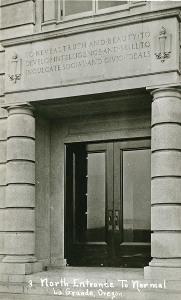 30's Inlow Hall Entrance 1