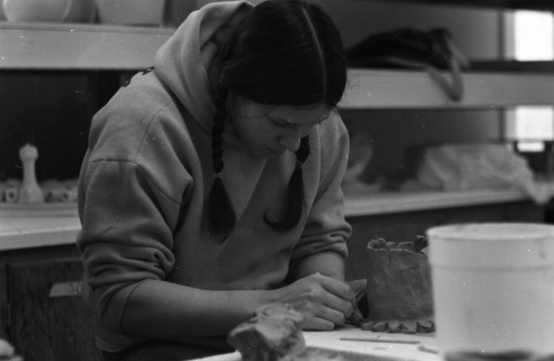 1976 Art, Ceramics Class 01