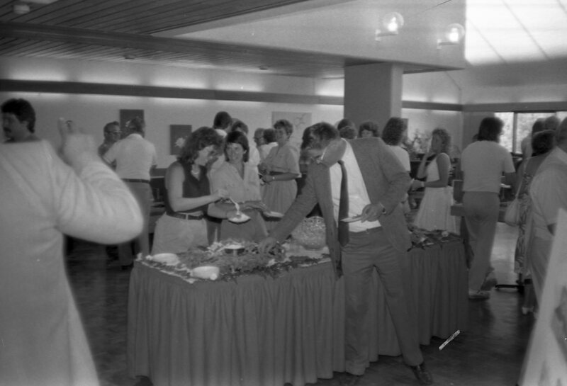 1988 Loso Hall, Groundbreaking Ceremony, Reception 23
