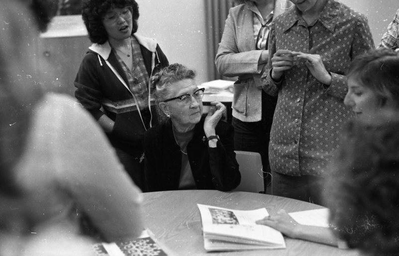 1980 Classroom, Elderly Guest 03