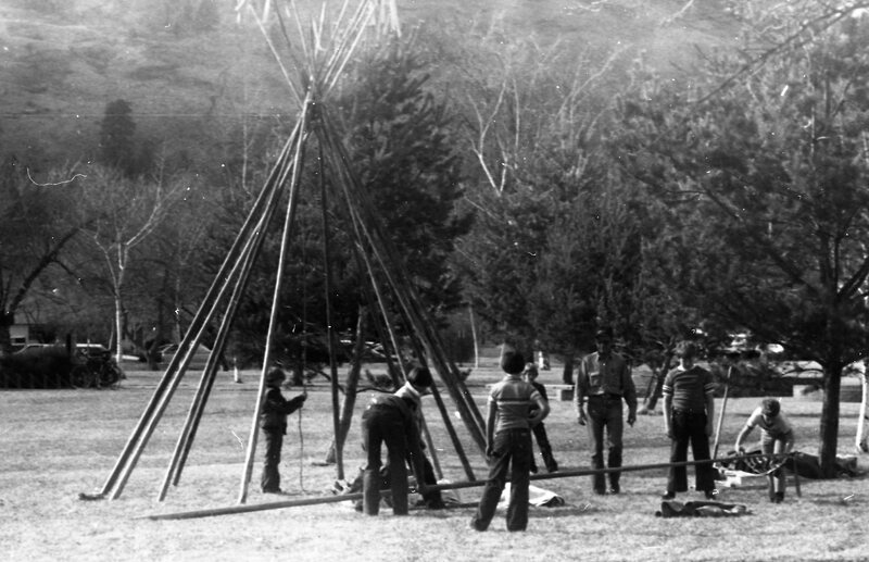 1983 Ackerman Elementary School, Teepee 02