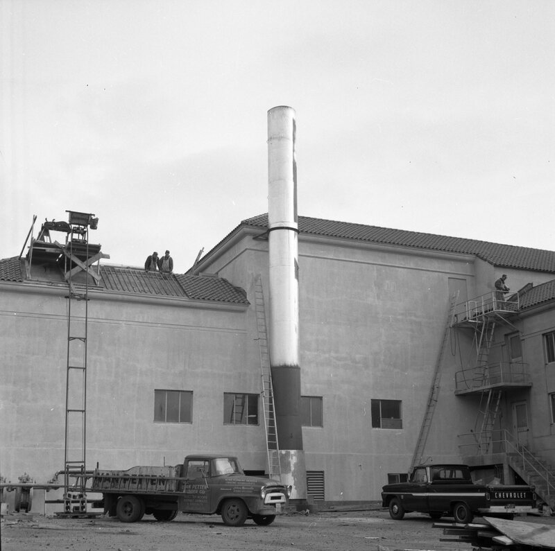 1971 Walter M. Pierce Library Remodel, Exterior 33
