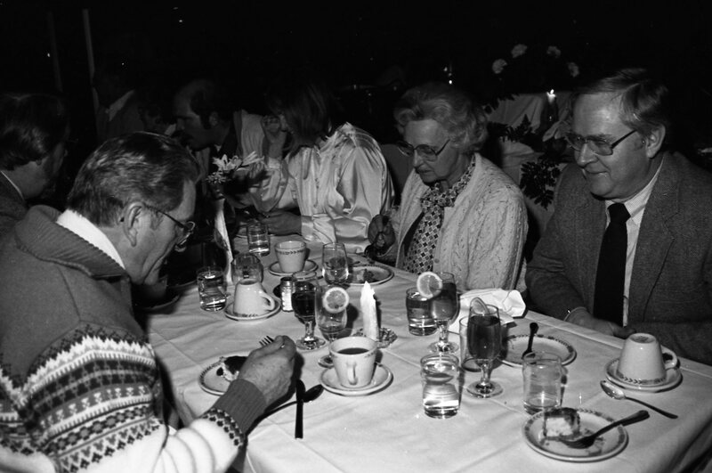 1986 Faculty, Italian Dinner 02