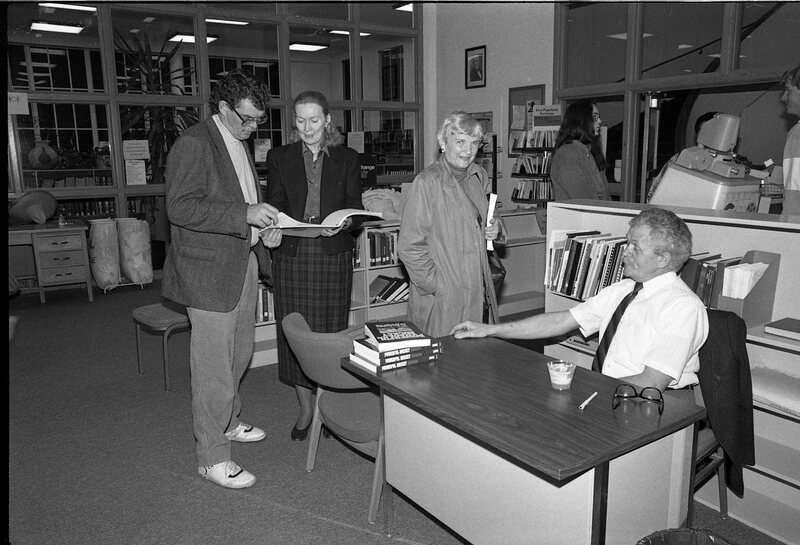 1991 Jack Evans, "Powerful Rockey" Book Signing 07