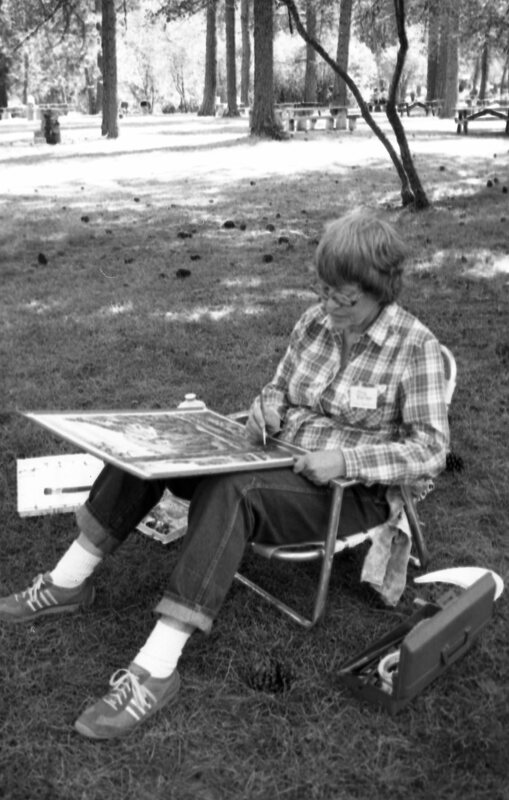 1986 Elderhostel Program, Painting 05