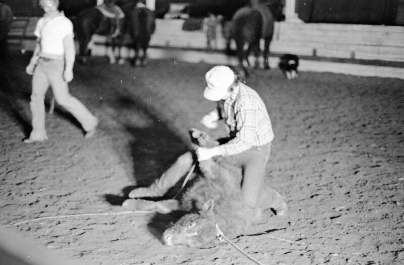 1976 Rodeo, Calf Roping 03