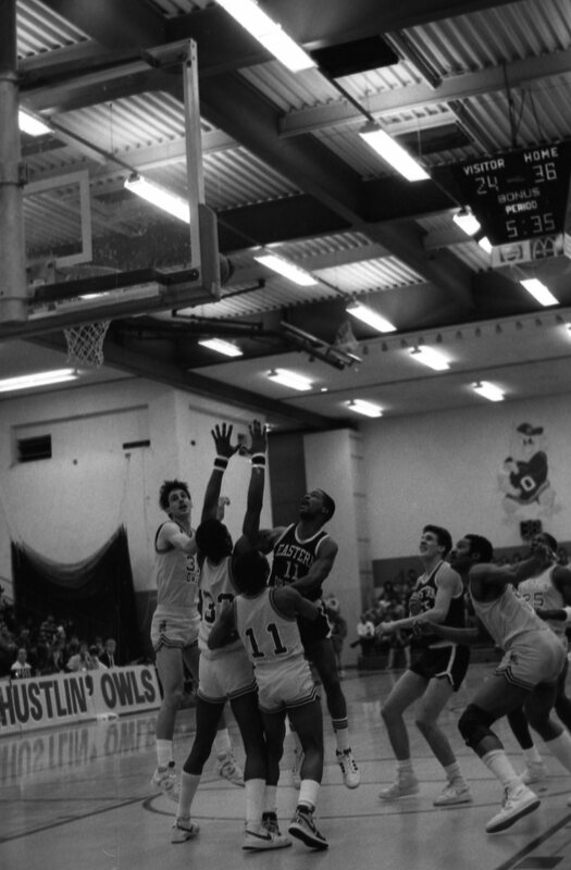 1986 Basketball Action , EOSC vs. OIT 06