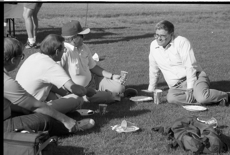 1990 Alumni Football Game, BBQ 01