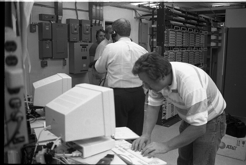 1990 Employees, New Phone System 05