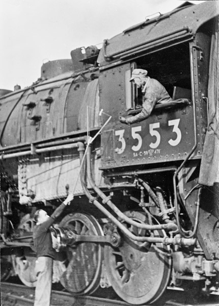 Train Engineer, Eldridge Huffman