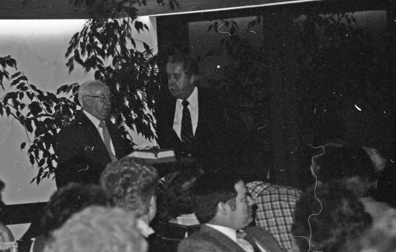 1985 Chancellor Visit, Dinner 07