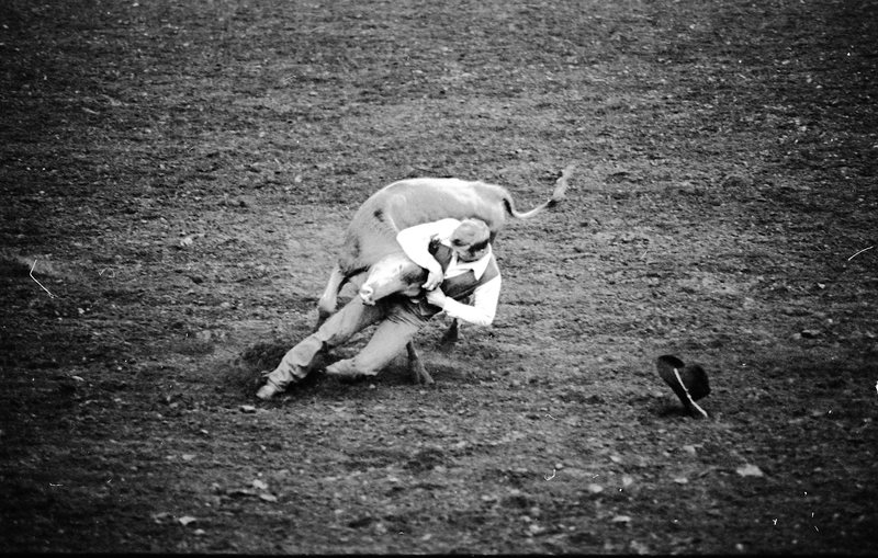 1978 Rodeo, Bulldogging 01