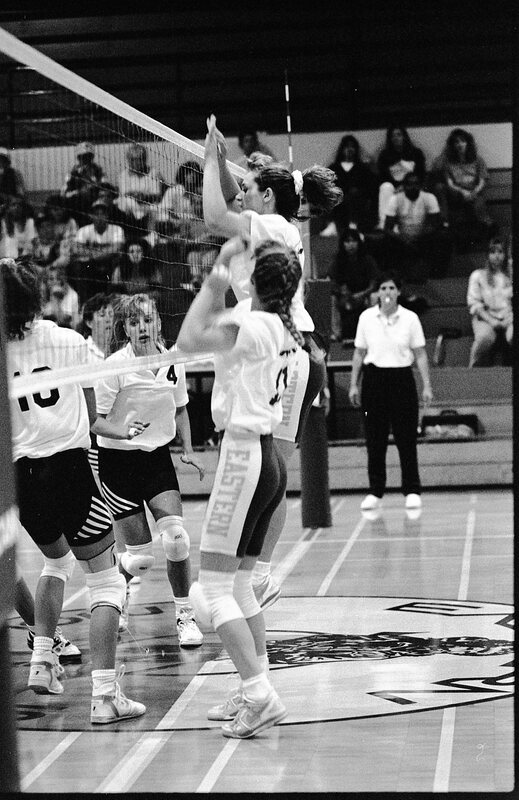 1991 Volleyball Action, Lewis &amp; Clark at EOSC 17
