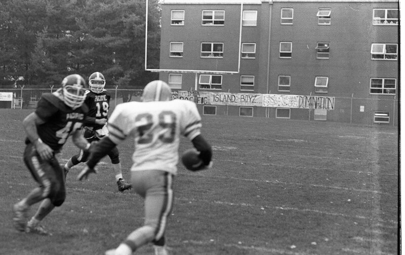 1990 Football Action, EOSC at Pacific University 07