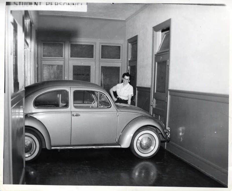 1960 Inlow Hall Indoors, V W Bug 1-2