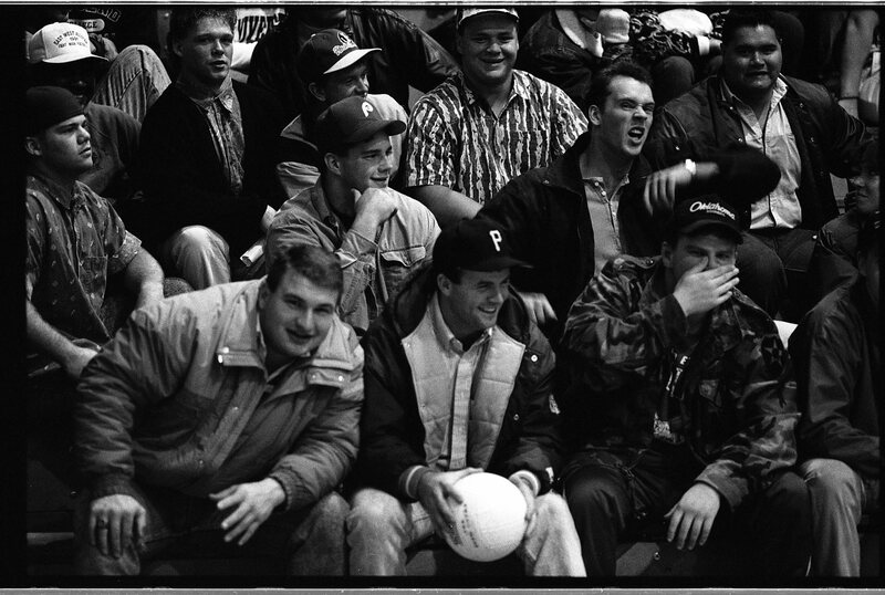 1991 Volleyball Fans, Northwest Nazarene College at EOSC 07
