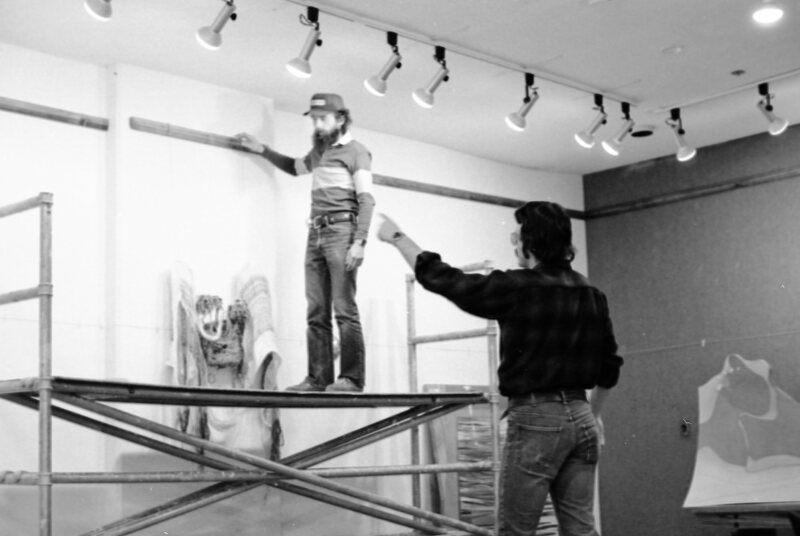 1979 Art Gallery Set-up 07