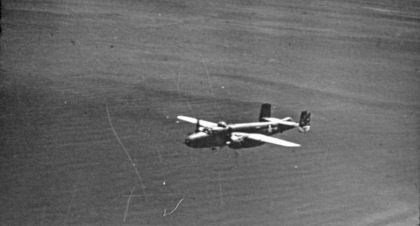 B-25 in Flight