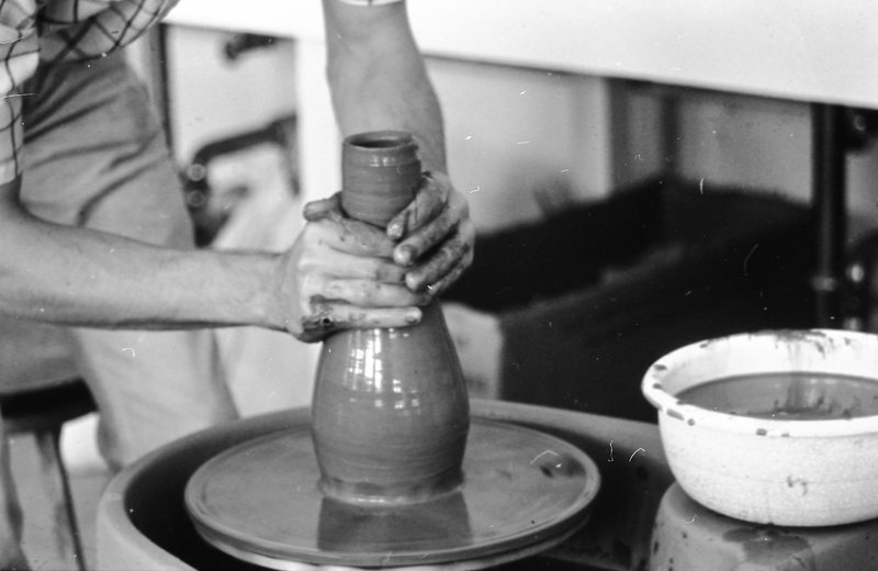 1972 Art, Pottery Wheel