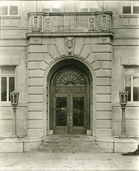 30's Inlow Hall Entrance 2