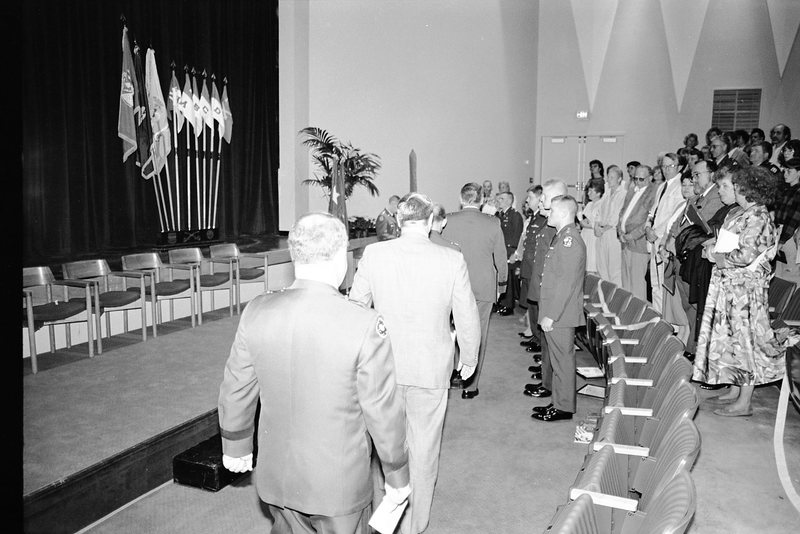 1991 ROTC Ceremony, Official Guests 04