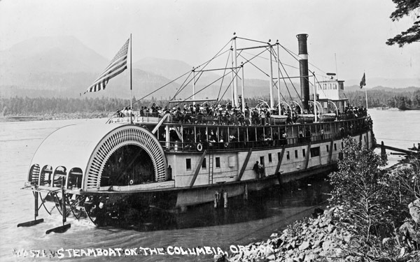 Columbia River, Steamboats 2