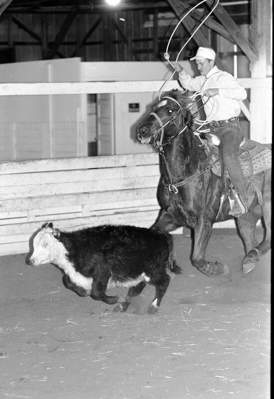 1991 Rodeo, Roping Practice 14