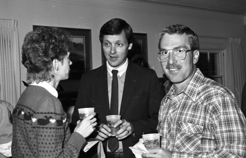 1986 Employees, Reception at the President's House 10