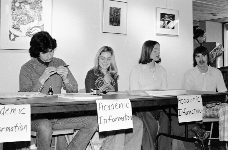 1976 Open House, Information Table 02