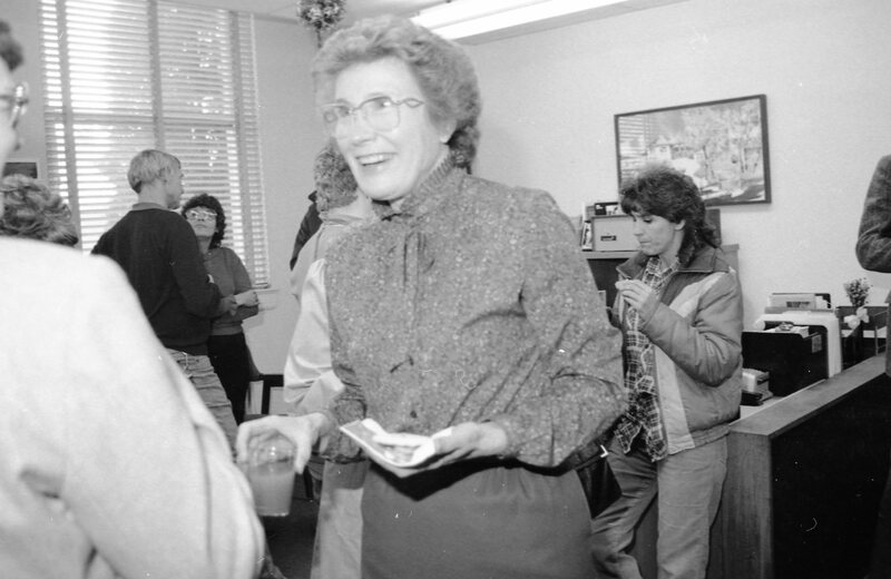1985 President Gilbert's Christmas Party 07