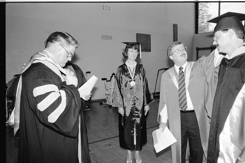 1991 Graduation, Faculty Prep 02